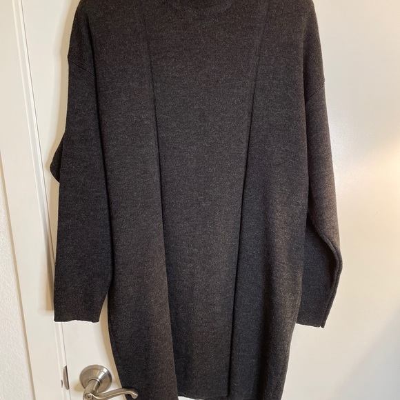 Classiques For Nordstrom Mock Neck Sweater Dress Size: M - Picture 3 of 6